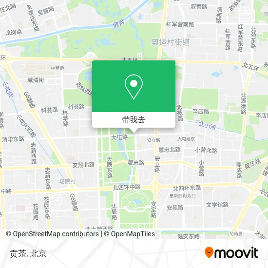 贡茶地图