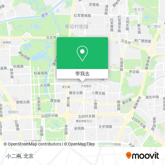 小二兩地图