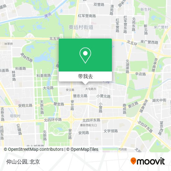 仰山公园地图