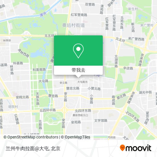 兰州牛肉拉面@大屯地图