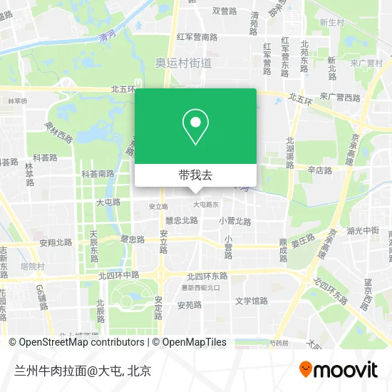 兰州牛肉拉面@大屯地图