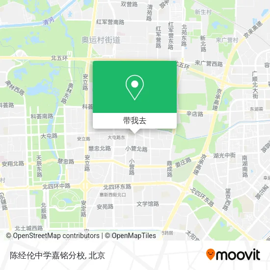 陈经伦中学嘉铭分校地图