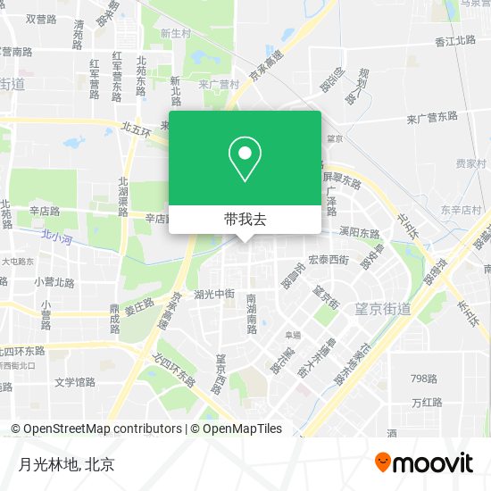 月光林地地图