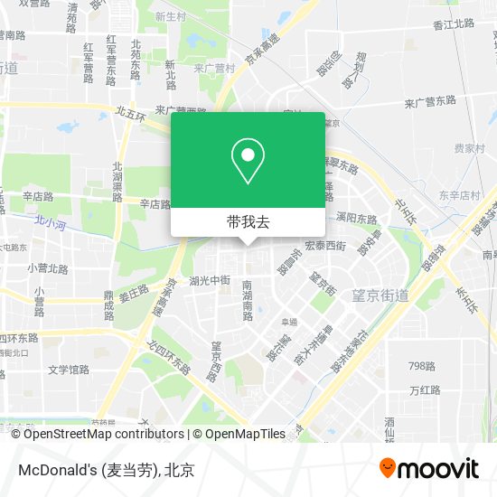 McDonald's (麦当劳)地图