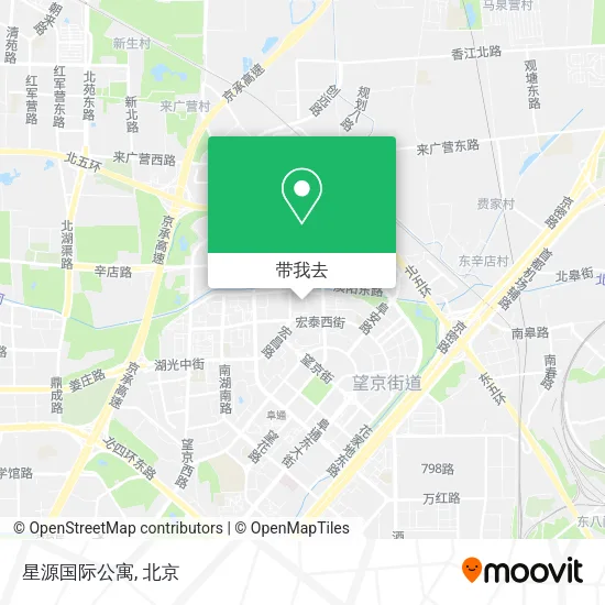 星源国际公寓地图