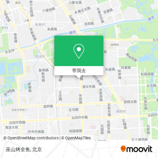 巫山烤全鱼地图