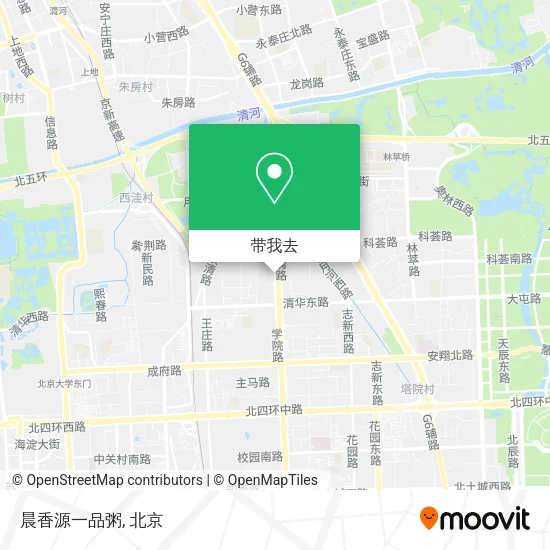 晨香源一品粥地图