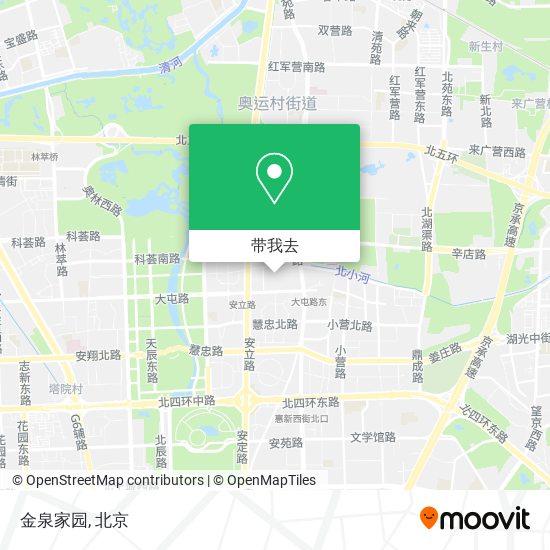 金泉家园地图