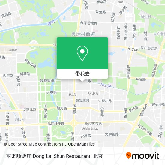 东来顺饭庄 Dong Lai Shun Restaurant地图