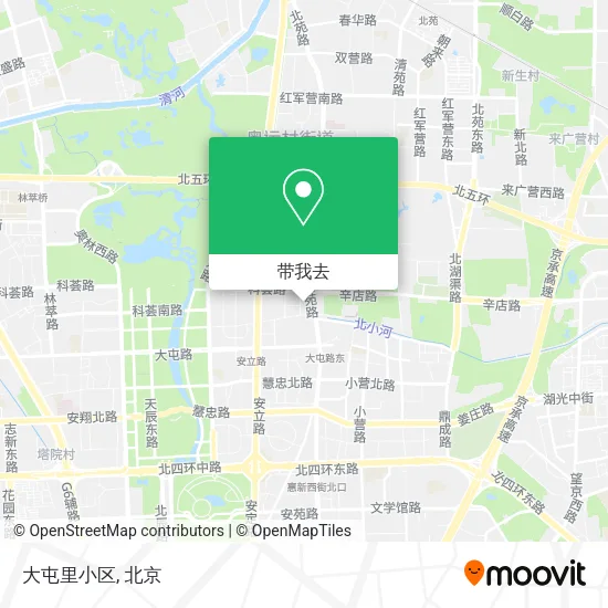 大屯里小区地图