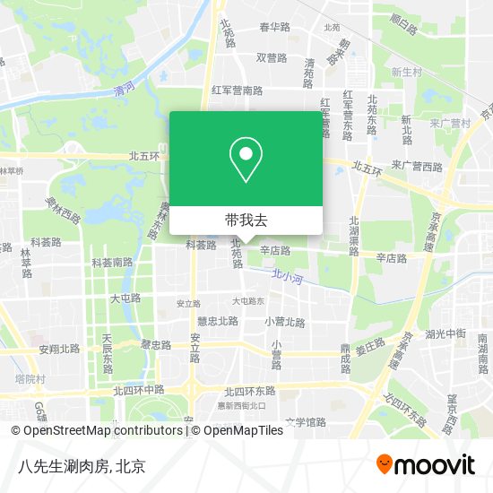 八先生涮肉房地图