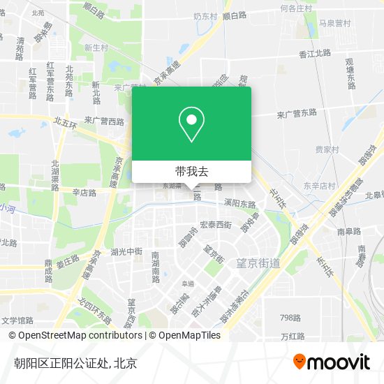 朝阳区正阳公证处地图