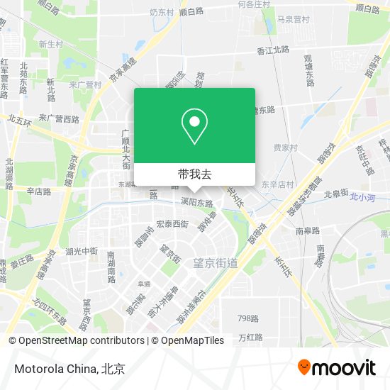 Motorola China地图