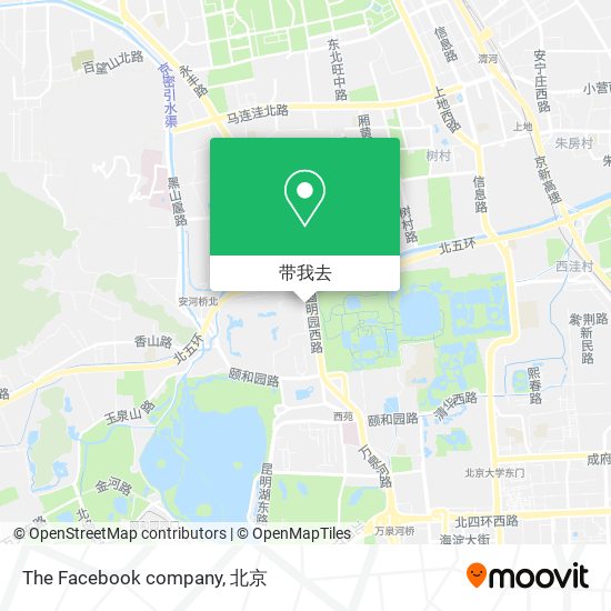 The Facebook company地图