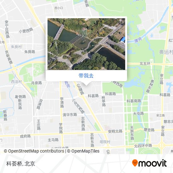 在地圖上查看科薈橋,奧運村街道