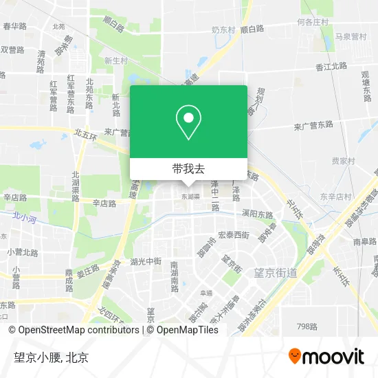 望京小腰地图