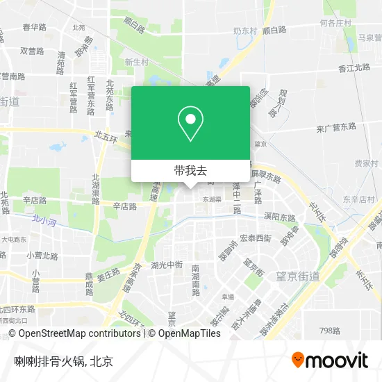 喇喇排骨火锅地图