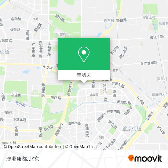 澳洲康都地图