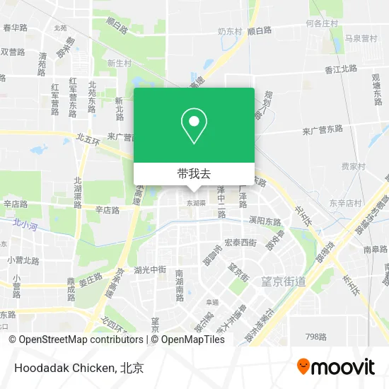 Hoodadak Chicken地图