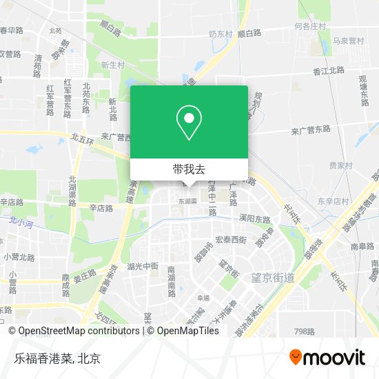 乐福香港菜地图