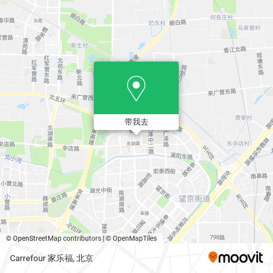 Carrefour 家乐福地图