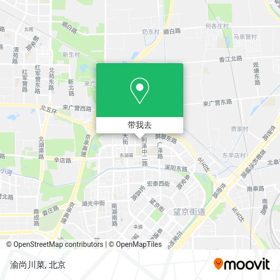 渝尚川菜地图