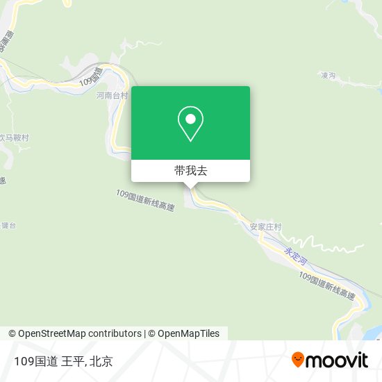 109国道 王平地图