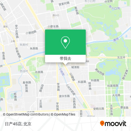 日产4S店地图