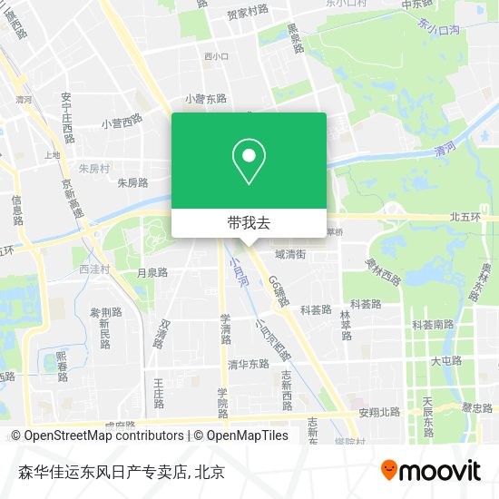 森华佳运东风日产专卖店地图