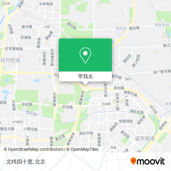 北纬四十度地图