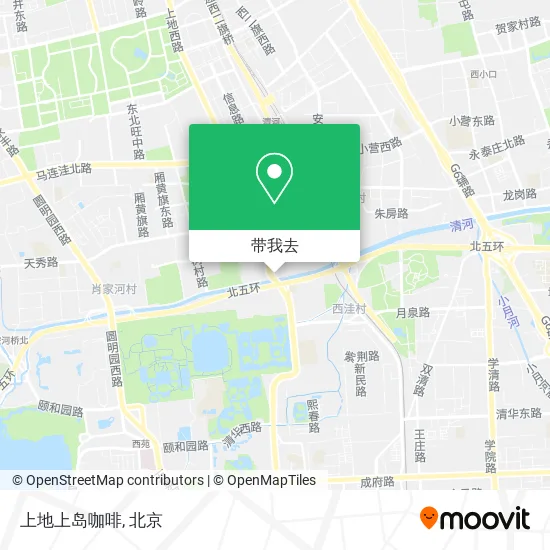 上地上岛咖啡地图