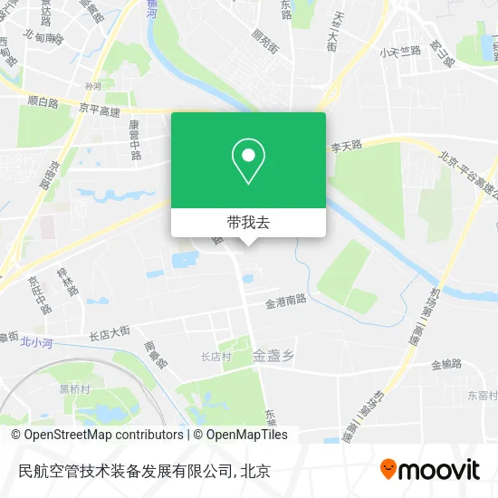 民航空管技术装备发展有限公司地图