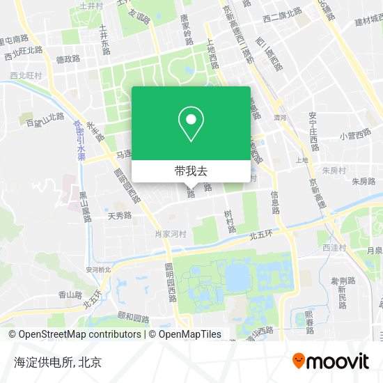 海淀供电所地图