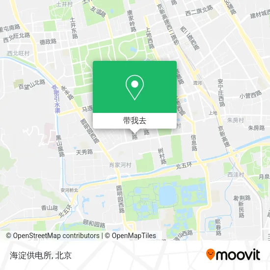 海淀供电所地图