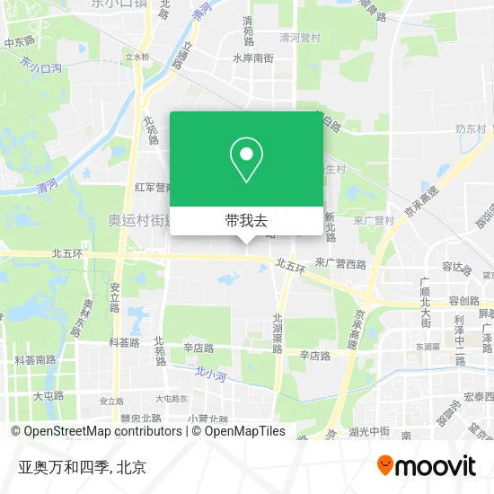 亚奥万和四季地图