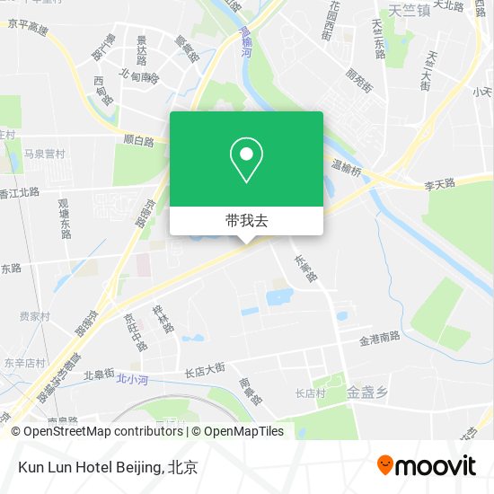 Kun Lun Hotel Beijing地图