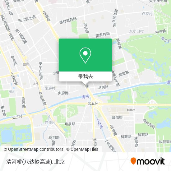清河桥(八达岭高速)地图