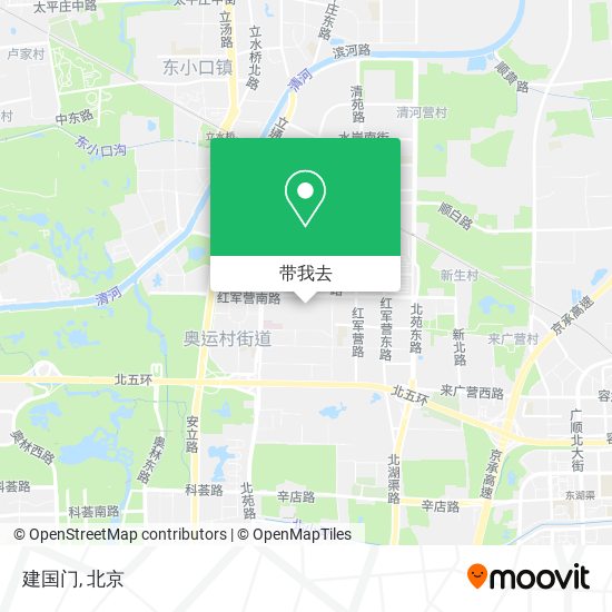 建国门地图
