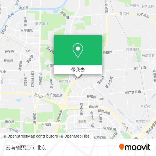 云南省丽江市地图