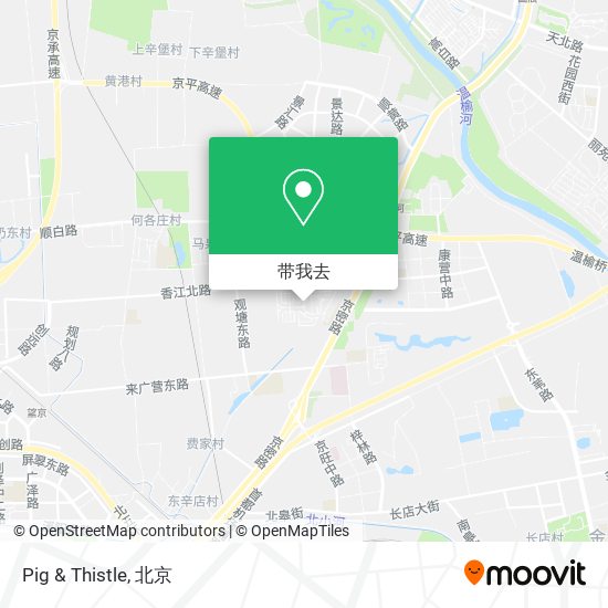 Pig & Thistle地图