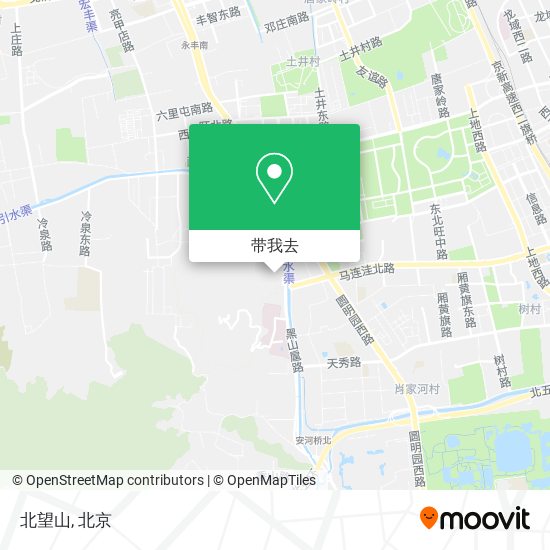 北望山地图
