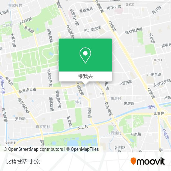 比格披萨地图