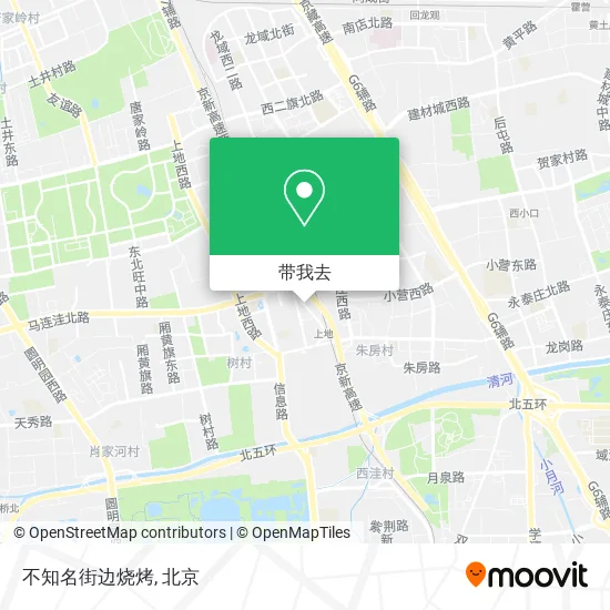 不知名街边烧烤地图