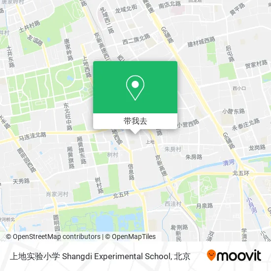 上地实验小学 Shangdi Experimental School地图