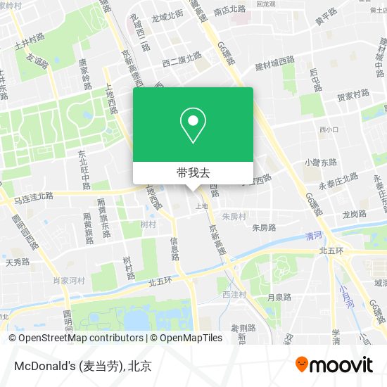 McDonald's (麦当劳)地图