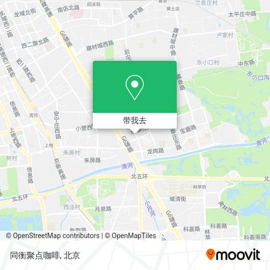 同衡聚点咖啡地图