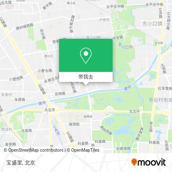 宝盛里地图