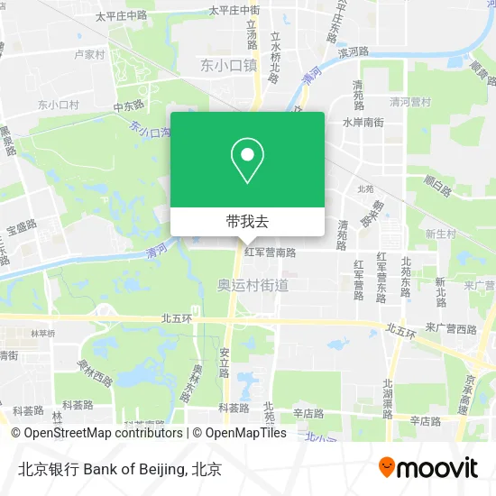 北京银行 Bank of Beijing地图