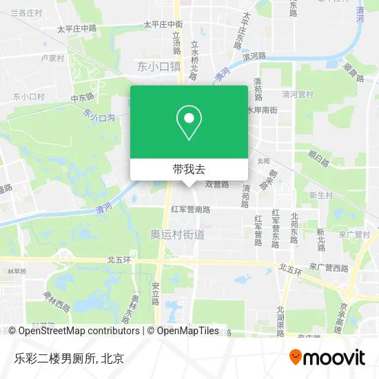 乐彩二楼男厕所地图