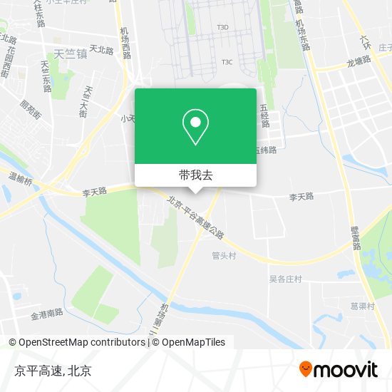 京平高速地图